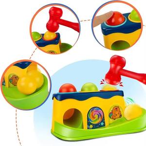 Enfant en bas âge balle battant infantile en plastique marteau balle jeu frappe jouet balle goutte jouets éducatifs - Product Image 6