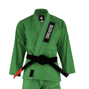 Uniformes de Jiu-Jitsu GI brasileño de algodón 100% de alta calidad, suministro directo de fábrica, parches con logotipo bordado personalizado, ropa de artes marciales - Product Image 4