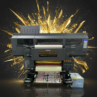 Printer Stamping Foil Emas UV DTF Kelas Industri 600mm dengan Print Head DX7 untuk Produksi Massal Tabung Telur, Cocok untuk Usaha Kecil