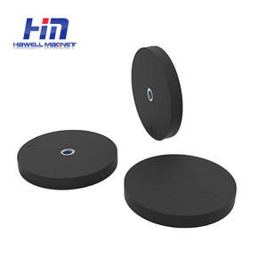 מגנטים ניאודימיום קבועים מצופים גומי עם בסיס מגנטי שטוח בקוטר 66 מ\\\"מ ו-88 מ\\\"מ, 1/4 אינץ', עם תושבת הרכבה על כוס יניקה, לשימוש תעשייתי - Product Image 6