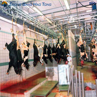 Chaîne d'abattage de bétail en acier inoxydable SUS304 de qualité supérieure, manille robuste pour l'abattage de bovins, crochet d'abattoir haute résistance