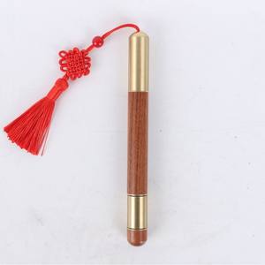 Sandalwood Artifact Red Wood Brass Signature Student Stress Relief Office <b>White</b>-collar Essential Advertising <b>Pen</b> - Product Image 6