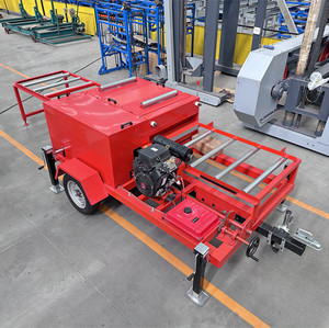 Machine à chanfreiner les panneaux <span class=keywords><strong>de</strong></span> bois horizontale automatique, alimentée par moteur électrique/essence, avec double lame <span class=keywords><strong>de</strong></span> scie circulaire, écologique - Product Image 6