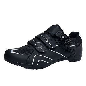 Chaussures de vélo de loisirs pour hommes et femmes, toutes saisons, avec semelle rigide en caoutchouc, semelle extérieure en caoutchouc, chaussures de cyclisme dynamiques - Product Image 3