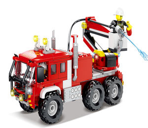 KAZI Nouveau Camion de Pompiers à Blocs de Construction, Cadeau de Noël, Compatible avec Toutes les Grandes Marques, Jouet Éducatif pour Enfants - Product Image 6