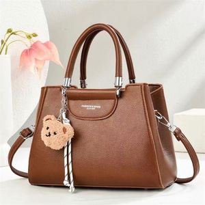 Bolso de Mano Minimalista de Color Sólido, Bolso Bandolera para Dama, Bolso Casual de Cuero PU - Product Image 2