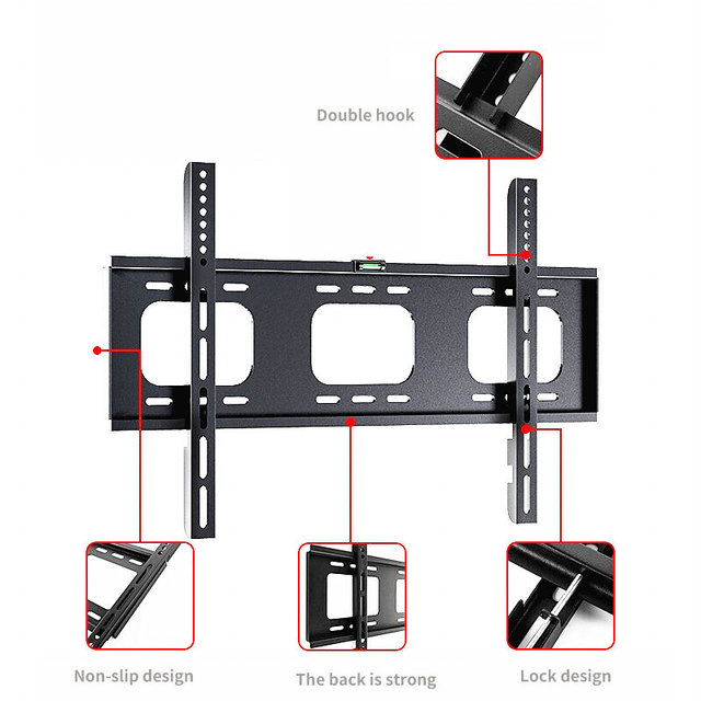 32"-70" Screen Vesa Tilt Stents Bracket Wall Tv Mounts for Large Tablet Pc