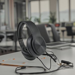 Chất lượng cao nhà máy âm nhạc có dây tai nghe & tai nghe với microphone điều khiển âm lượng khả năng - Product Image 2