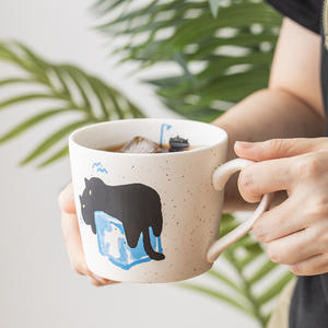 Tazze di caffè in ceramica, tazze, tazze per bere per uso domestico, squisite e particolarmente belle tazze d'acqua per ufficio - Product Image 5