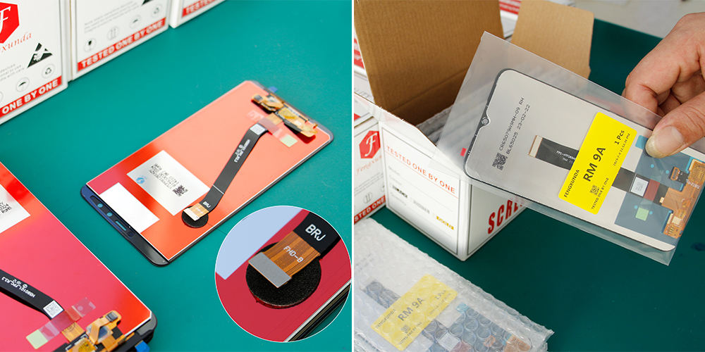 Touch Screen Revvl 6x 5G Display LCD Touch Con Digitalizzatore Per T-Mobile Revvl 6 / 6x / Pro 5G - Ricambio Nuovo Schermo Completo TMAF025G TMAF035G