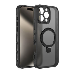 Venta al por mayor <span class=keywords><strong>nuevo</strong></span> diseño magnético PC TPU teléfono celular cubierta disipación de calor soporte teléfono caso para <span class=keywords><strong>iPhone</strong></span> 15 16 17 muestra gratis - Product Image 5