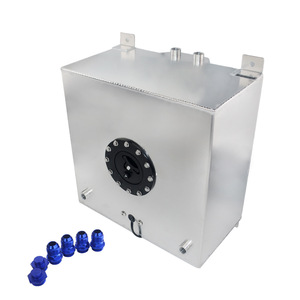 PQYRACING Tanque de combustible universal de aluminio de 40L con cable de sensor para autos modificados TK21 - Product Image 2