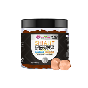 Gummies d'extrait de Shilajit Énergie Cheveux Peau Ongles 60 Comprimés Crinière de <span class=keywords><strong>Lion</strong></span> Racine de Pissenlit Énergie Masculine Soutien Immunitaire Complément Alimentaire à Base de Plantes - Product Image 1
