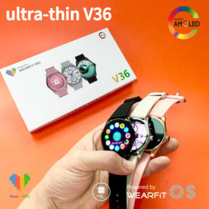1.43\" Amoled Smart Watch GPT Voice Assistant Ultra-Thin 7mm Body BP Health Tracker 300+ Dial V36 IP67 NFC-Ultra-Thin <strong>BO</strong> - Product Image 4