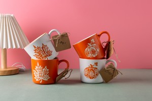 Mug en céramique de haute qualité, personnalisable, avec motifs de citrouilles orange, pour la rentrée scolaire, <span class=keywords><strong>tasse</strong></span> à café créative pour la récolte - Product Image 6