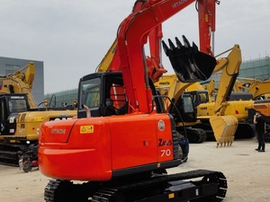 Excavadora hidráulica de cadenas Hitachi ZX70 de 7 toneladas de alta calidad, usada, pequeña, para construcción, en venta. - Product Image 5