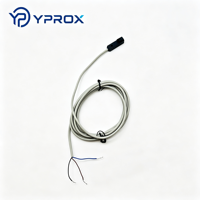 Sensor Proximitas Induktif YPROX LJ11C Terlindungi/Tidak Terlindungi IP67 Jarak Deteksi 2mm NPN/PNP 10-30V DC Respon 300Hz Bodi ABS