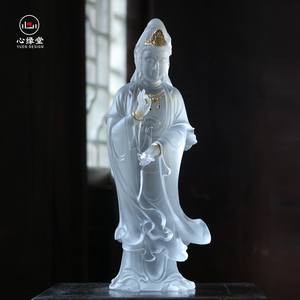 Decoraciones de Cristal <span class=keywords><strong>Feng</strong></span> Shui, Diseño Personalizado, Escultura Budista de Cristal Tallada a Mano para Meditación - Product Image 2