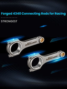 MaXpeedingrods 2x Batang Penghubung Racing H-Beam + Baut untuk Fiat 500 Model Lama 2 Silinder 118mm - Product Image 6