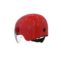 Casque de moto intelligent à visière ouverte avec commande vocale, caméra, aérations, design respirant et protecteur pour motards adultes.