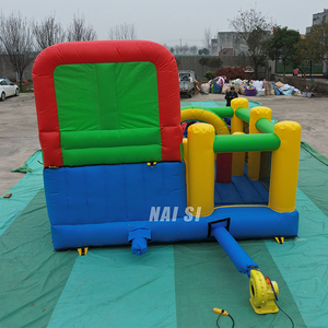Castillo Inflable Pequeño de Bajo Precio con Tobogán y Zona de Salto, Trampolín Comercial para Interiores, Juguete para Niños Pequeños, Ideal para Cumpleaños - Product Image 6