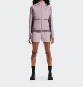 SM New Arrival Summer Sports <strong>Jacket</strong> and Short Jogger Set Zip-up Nylon Tracksuits for <strong>Women</strong> Sports Wear - Product Image 1
