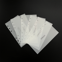 Carnet de budget A6 en plastique PP avec fermeture élastique, organiseur de finances et suivi des dépenses