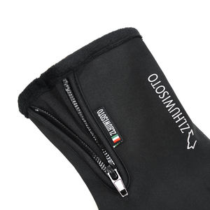 Custom Logo Anti-Slip Sport Cycling Bike <b>Gloves</b> Waterproof Outdoor <b>Touchscreen</b> <b>Gloves</b> for Winter for Casual Fishing Daily Use - Product Image 4