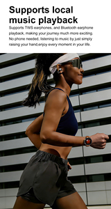 Reloj Inteligente Resistente al Agua 3ATM <span class=keywords><strong>DT</strong></span> G9 con Mapas Offline, Brújula, Altímetro, Música Local, Llamadas Bluetooth, Cambio de Esferas, Monitor de Salud - Product Image 5