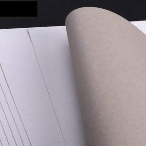 Carton blanc laminé 500 g/m², 600 g/m², 700 g/m², carton duplex avec dos gris - Product Image 2