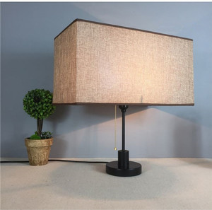 E27 Art Deco Màu Be Vải Chụp Đèn Phong Cách Hiện Đại Vuông Đèn Bìa Cho Bàn Đèn Sàn Đèn - Product Image 6