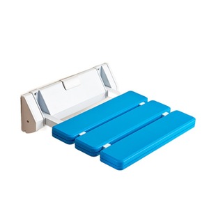 Siège pliant mural pour salle de bain, tabouret de douche, capacité de 150 kg, pour une utilisation sécurisée des personnes âgées - Product Image 4