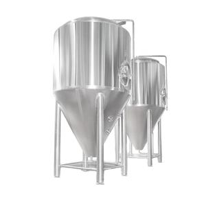 1000L 10BBL 10 बैरल स्टेनलेस स्टील बिक्री के लिए डिंपल जैकेट समदाब रेखीय किण्वन टैंक बियर किण्वक - Product Image 2