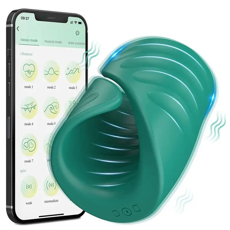 PINKZOOM APP Steuerung Penis ring Penis Vibrator Für Männer Sex Massage gerät Penis Delay Trainer Automatischer männlicher Mastur bator Spielzeug Y77