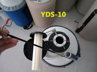 YDS-10 Dewar d'azote liquide 10L, réservoir d'azote cryogénique avec bidons et sac de transport