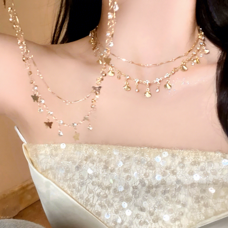 CAIOOCHE Modern Minimalist Necklace Design Plated