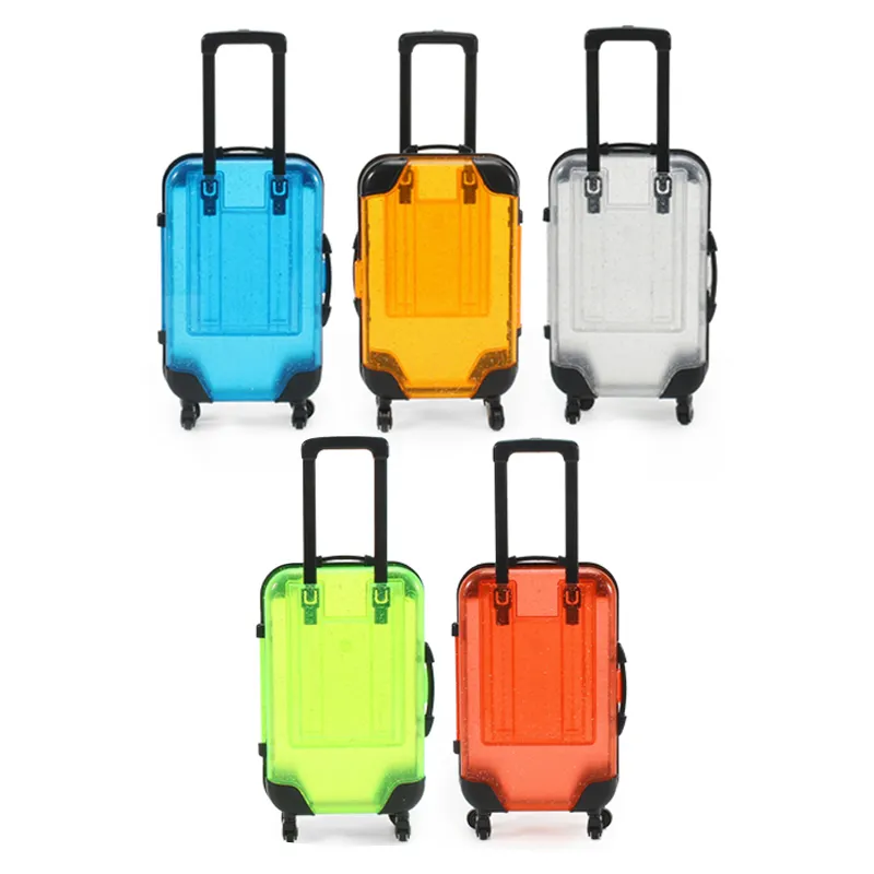 No Moq Geschenkdozen Mini Koffer Mini Bagage Met Verschillende Vormen En Kleuren Accepteren Gemengde Kleuren En Types