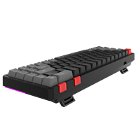 Clavier de Jeu Filaire Programmable Aikun GX968 68 Touches Rétroéclairage RVB Commutateurs Mécaniques Multimédia Macros Complètes