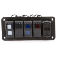 4 Ang 12/24 Vaterateratera prueba de agua arine ococker Witch ococanel con onnecting INE ine