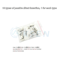 Oscillateur à cristal de quartz AI-KSEN avec insertion directe de cristal passif HC-49S à 2 broches 12MHZ 11.0592M 4M8M10M16M24M25M