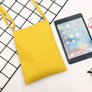 Venta al por mayor 2025 bolso de lona de moda de las mujeres Mini Crossbody monedero de una sola cadena lindo niñas niños Mini bolso de mano envío rápido - Product Image 4