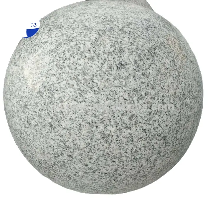 Grey graniet decoratieve natuur stone ball sphere voor tuin/park