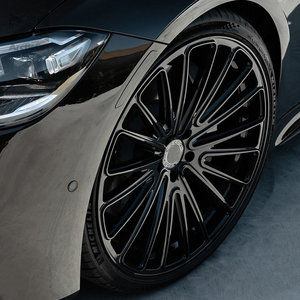 Nouvelles <span class=keywords><strong>jantes</strong></span> en alliage d'aluminium forgé sur mesure ACT de 18 à 22 <span class=keywords><strong>pouces</strong></span>, 5x112/5x108, design concave noir pour <span class=keywords><strong>Mercedes</strong></span>- S580/S500 W222 C217 - Product Image 1