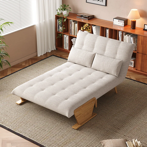 Sofá <span class=keywords><strong>Cama</strong></span> Moderno y Versátil, Tapizado, Acolchado, Plegable, Ahorra Espacio, de 2 Plazas, con Estructura de Madera Maciza - Product Image 1