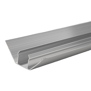 Coins décoratifs anti-corrosion à l'atelier Plinthe courbée en alliage d'aluminium pour atelier de purification - Product Image 2