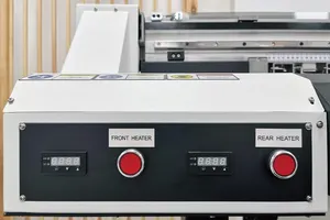 Hot 60Cm Format Lebar Dobel I3200 Kepala CMYK Tinta Putih DTF Roll Kit Film PET Transfer Printer untuk Kaus Tas Sepatu Hoddie