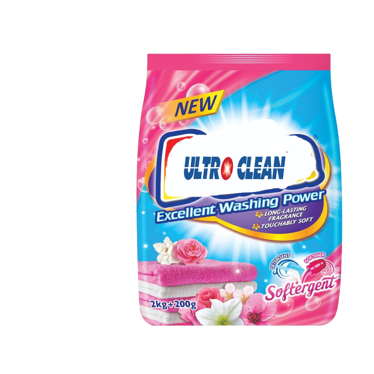 Оптовая продажа, дешевый стиральный порошок для стирки, 2 кг