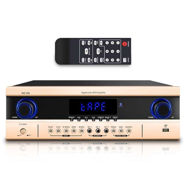 Hot Sale Home Audio Power Amplifiers High Power Professional Amplifier for KTV Karaoke
