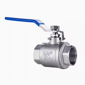 ANSI 2-Piece Manual Ball 304/316 Stainless Steel 1000 WOG Internal Thread Soft <b>Seal</b> for Water Oil Gas Systems - Product Image 5