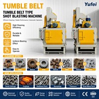 Machine de sablage à bande rotative Q326 pour le nettoyage des pièces moulées en fonte et l'élimination du sable de fonderie